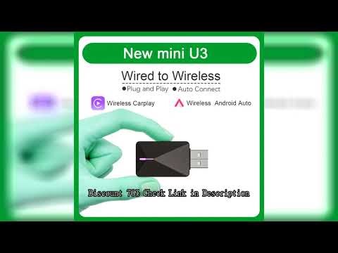 Mini U3 smart box For Mazda wireless carplay wireless Android auto plug and play OTA online upgrade