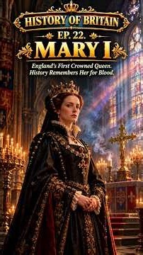 Ep.22 : Mary I - England's First Queen and Why History Calls Her Bloody Mary #uk #shorts #bloodymary