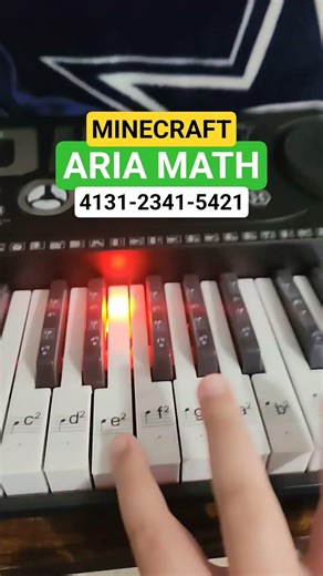 Aria Math - Easy Minecraft Tutorial 🎹