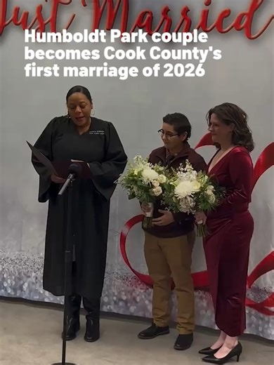 Historic Marriage Ceremony for Humboldt Park Couple