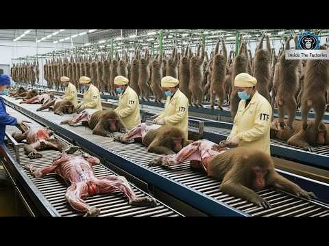 Inside The Monkey-Pattern Leather Factory | Full Process From Raw Material To Luxury Caps