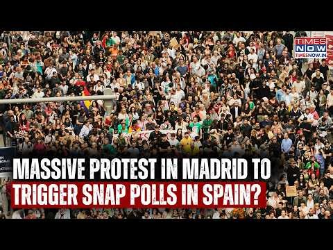 Thousands On Madrid Streets, Protest Worsening Housing Crisis, Will It Trigger Snap Polls In Spain?