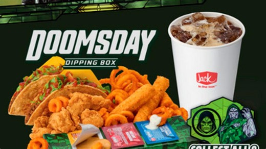 Jack in the Box Avengers: Doomsday dipping box arrives Nov. 5