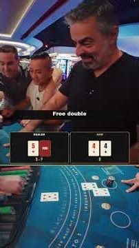 What a MASSIVE swing! #lasvegas #casino #blackjack