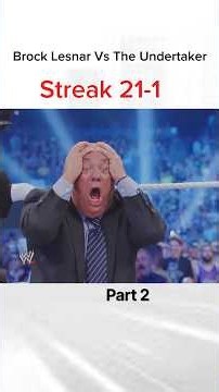Brock Lesnar Vs The Undertaker Full Match WM 30 #wwe #viral #shorts #shortsfeed