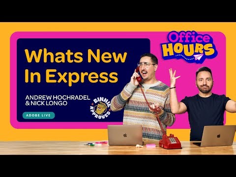 Adobe Express Updates for 2026 | Adobe Office Hours