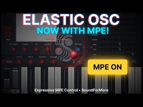 iOS - Oliver Greschke Elastic Osc - MPE Tutorial and Demo