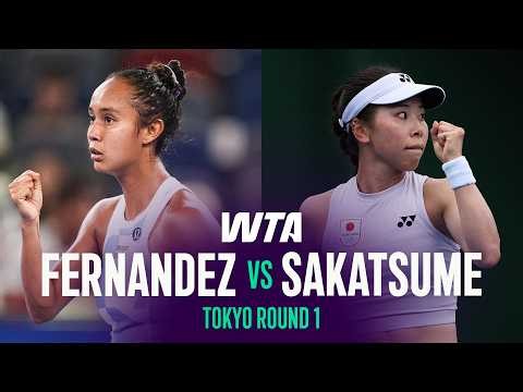 Leylah Fernandez vs. Himeno Sakatsume | 2026 Tokyo Round 1 | WTA Match Highlights