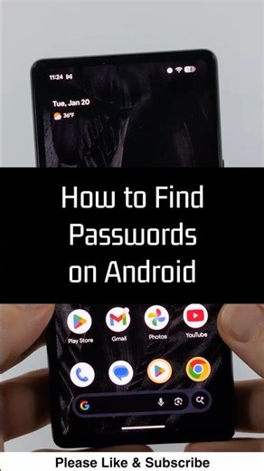 How to Find Passwords on Android