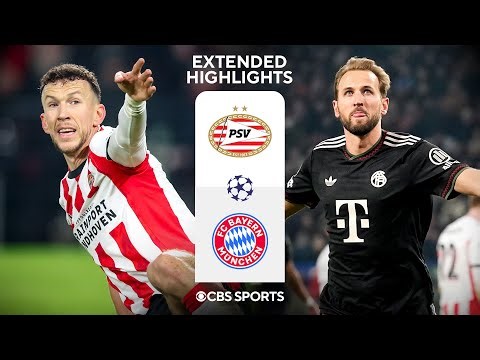 PSV vs. Bayern: Extended Highlights | UCL League Phase MD 8 | CBS Sports Golazo