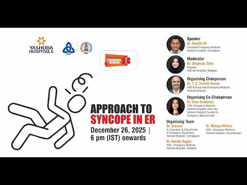 Approach To Syncope In ER | Emergency Medicine Webinar