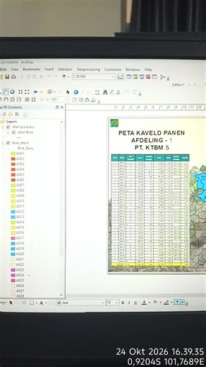 Alur Kerja Data Primer GIS di KTB Planters: Dari Lapangan ke ArcMap