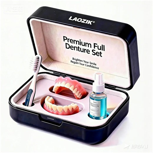 Tired of dentures that slip, hurt, or age you? Dr. Jordan C. Bennett, DDS: “Traditional dentures cause jawbone loss and alter facial shape.” Introducing the Advanced Customized Full Denture Set—dentist-engineered to feel like your own teeth: ✅ Supports facial shape ✅ Snug & secure ✅ All-day comfort ✅ No sticky adhesives Dentist-recommended, user-loved. Your smile upgrade. Your smile deserves better. Smile boldly, eat freely—reclaim your confidence. https://www.denshek.shop/products/custom-fit-fu
