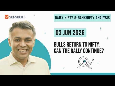 NIFTY & BANK NIFTY Analysis for Tomorrow | Stock Market Outlook | 03 June 2026, Wednesday