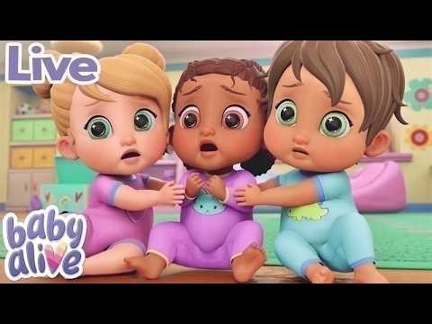 🔴 LIVE: Baby Alive Official 👶 Baby Alive Season 3 🌈 Family Kids Cartoons Livestream