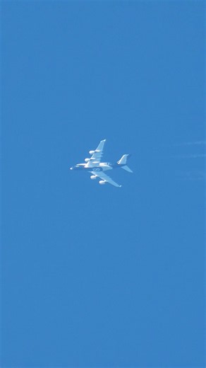 🇩🇪 Lufthansa (100th Anniversary Livery) Airbus A380 at 41,000ft ✈️ #lufthansa #airbus #aviation