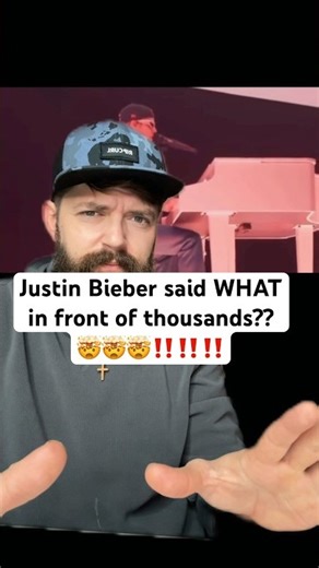 I cannot believe what JUSTIN BIEBER said ON STAGE in front of thousands 🤯‼️