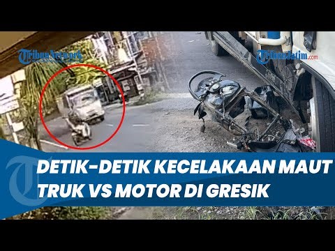 DETIK-DETIK Kecelakaan Maut, 2 Orang Tewas, Korban Terpental Seusai Tabrak Truk Kecepatan Tinggi