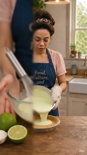 Key Lime Pie in 60 Seconds 🍋🥧 | Summer of Global Pies