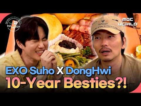 [K-ACTOR] EXO Suho & Lee Dong Hwi's 10-Year Bestie Meal🤤#EXO #Suho #Leedonghwi
