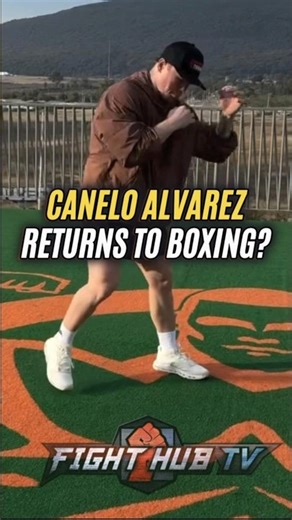 Canelo FIRST LOOK since elbow surgery - READY FOR COMEBACK!