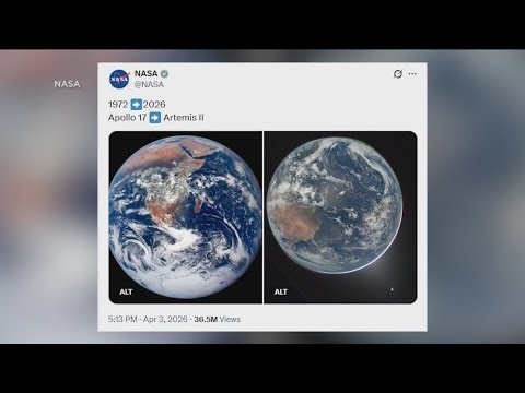 NASA's social media post of Earth stirs concerns among viewers