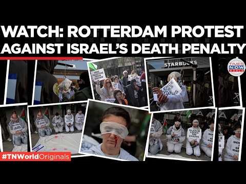 ANTI-WAR PROTEST: 'Killing Every Day' Protest Shocks Rotterdam Streets | US-Iran War