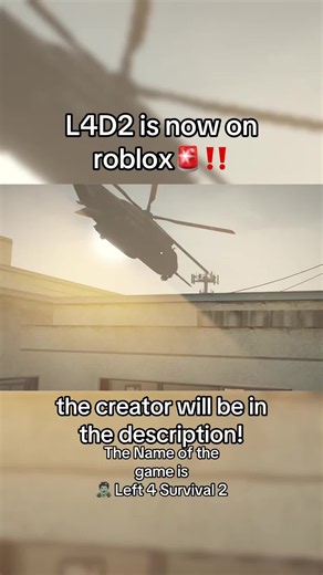 L4D2 is Now on Roblox! Play Left 4 Survival 2 on Xbox 🚨