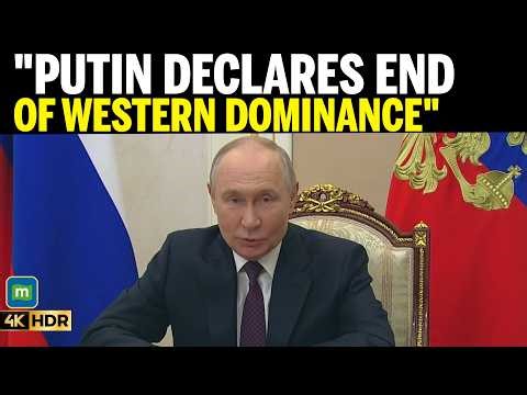 Vladimir Putin Claims West Is Losing Control As Global South Emerges As New Power Centre