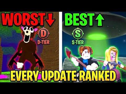 I Ranked EVERY UPDATE in 99 Nights in the Forest (BEST to WORST)