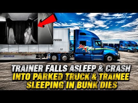 Trainer Truck Driver Falls Asleep While Driving & Cost The Company $104 Million Dollars