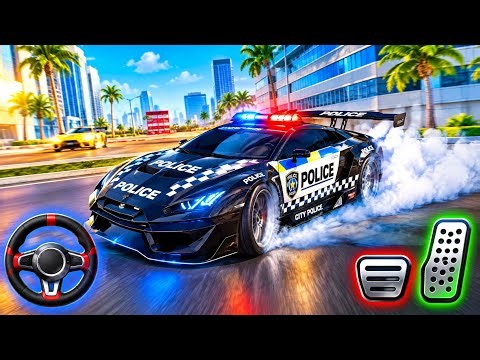 🚔 CRAZY POLICE CHASE! Supercar  Tries to Escape!  🏎️💨#PoliceChase #Supercar #CarGame #racinggames