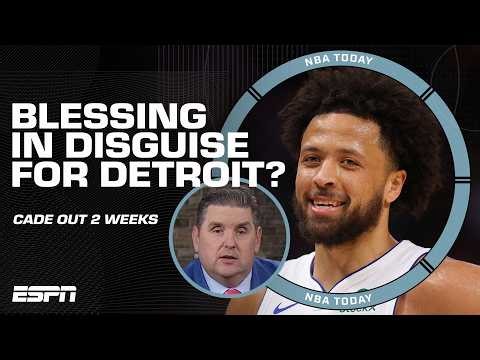 Cade Cunningham out with a collapsed lung 🚨 Windy shares the UPSIDE for the Pistons | NBA Today