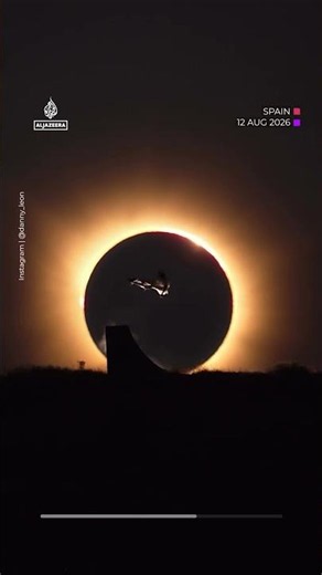 Olympic skateboarder times iconic stunt with solar eclipse