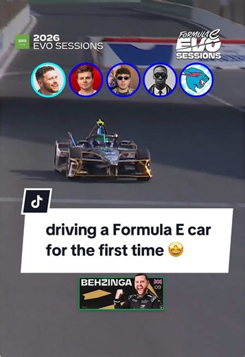 driving a Formula E car for the first time — Formula E POV experience