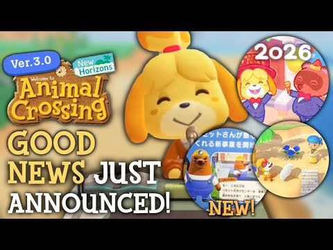 All News JUST Announced Today For Animal Crossing New Horizons