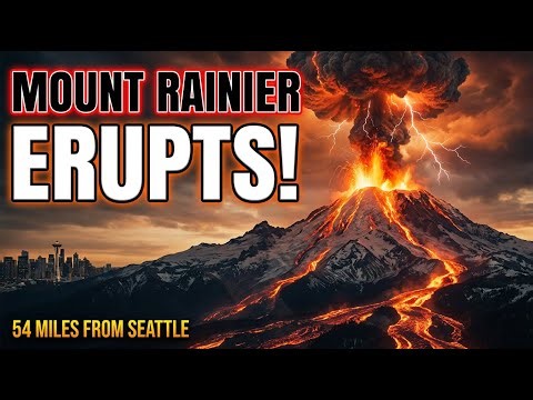 What If Mount Rainier Erupted TODAY? | Catastrophic Volcano Disaster Scenario