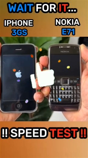 ☠️⚡ IPHONE 3GS VS Nokia E71 SPEED TEST!!🚀