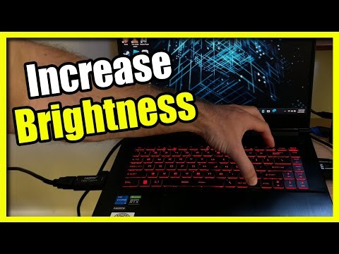 How to Change Brightness on Windows 10 with the Keyboard