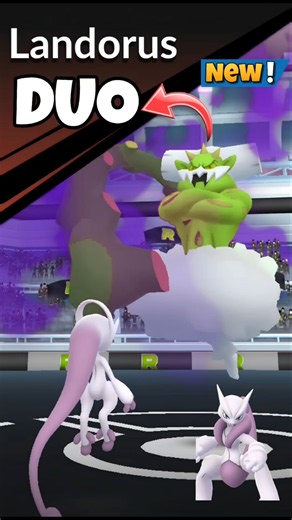 Easy✨️Duo Shadow Landorus Raid in Pokemon Go