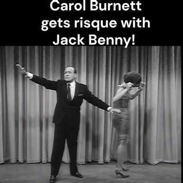Carol Burnett gets Risque with Jack Benny! #carolburnett #funny #classictv #comedy #jackbenny