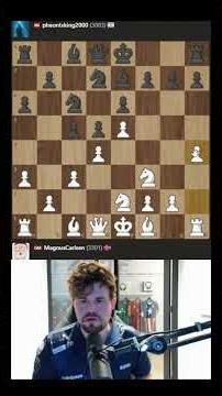 Magnus Carlsen Crushes the French Defense with a Beautiful Attack #chess