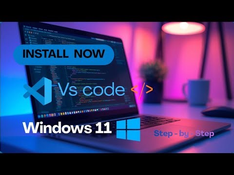 Step-by-Step Installation of visual studio code in windows 11 || open source