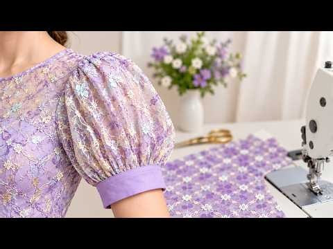 How to Sew This Gorgeous Puff Sleeve | Easy Sewing Tutorial