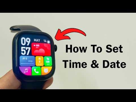 How To Set Time & Date on ANY Smart Watch