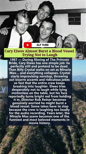 Cary Elwes Almost Burst a Blood Vessel Trying Not to Laugh