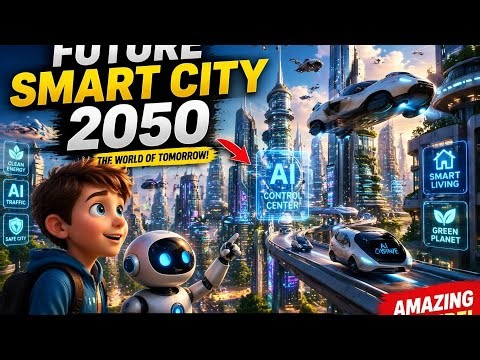 Future Smart City 2050 🤖🌆 | AI Controls Everything!