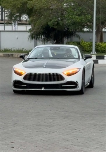 Davido Spotted in His Mercedes Benz SL680 Monogram Series in Lagos