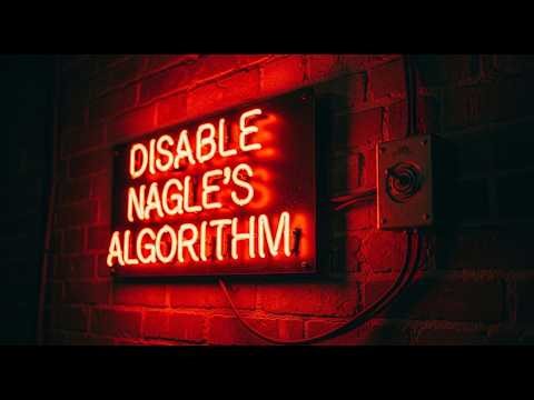 How to Disable Nagle's Algorithm to Improve Online Game Performance