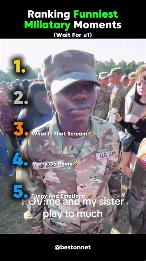 Ranking Best funniest military moments.